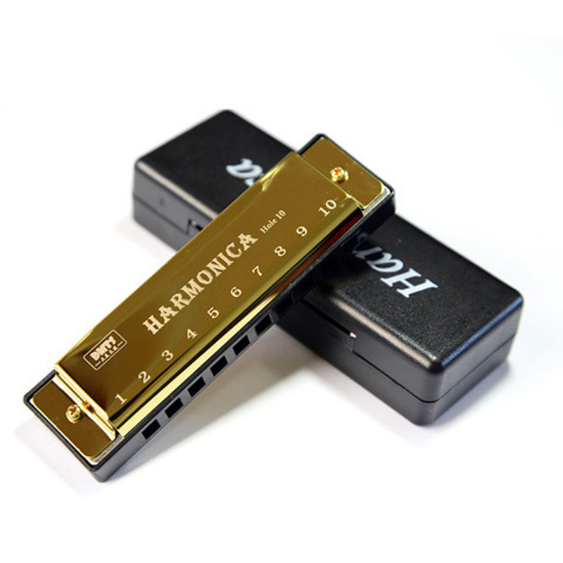 Harmonica 10 Hole - Harmonica Key of C 10 Hole