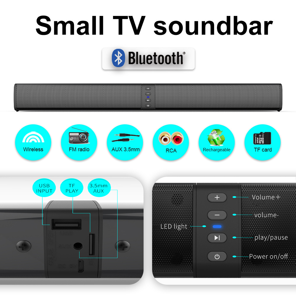 Detachable Soundbar Bluetooth  - Audio X Music ulasan dan harga