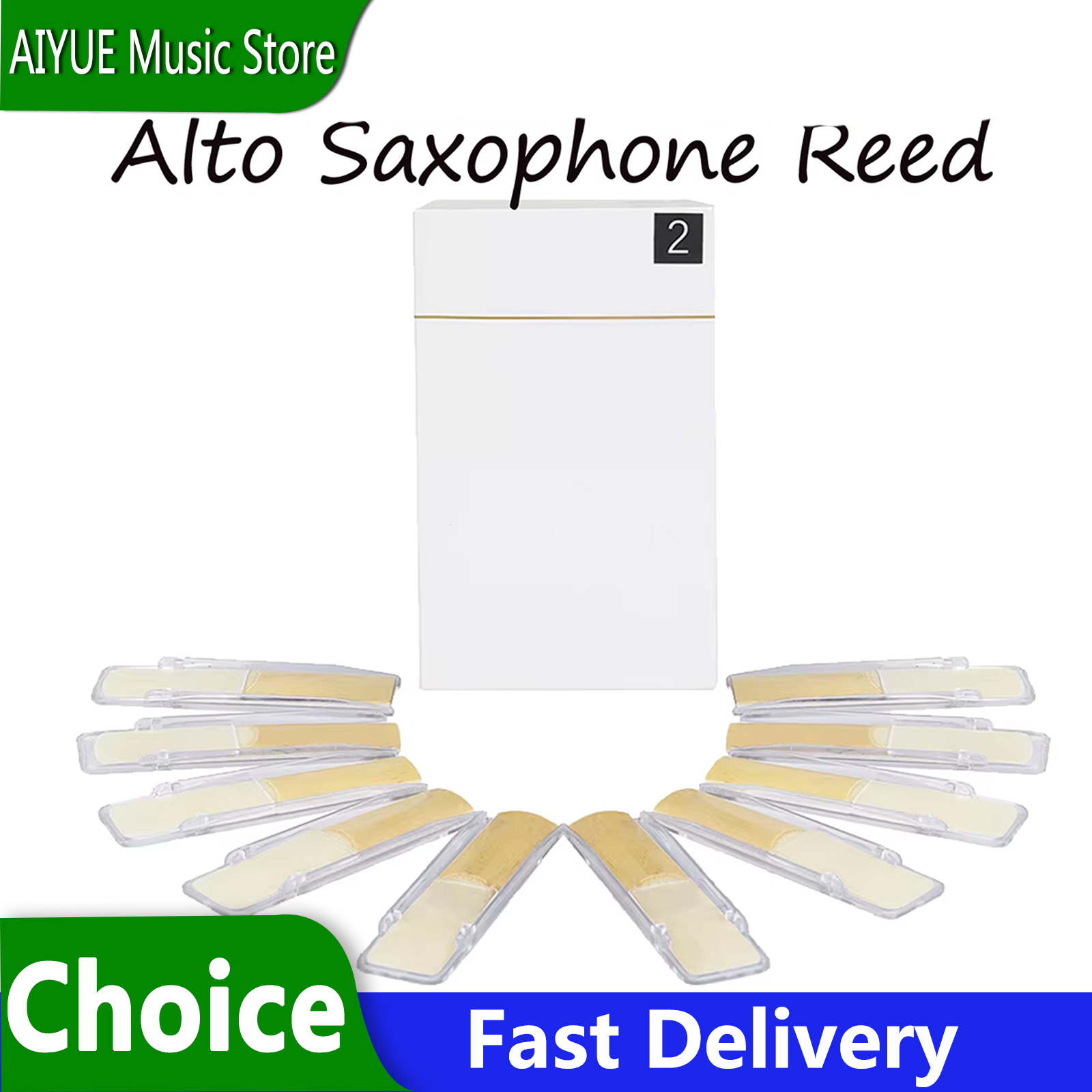 IRIN 10 Pcs Eb Alto Saxophone  - Saxophone Reed Pack ulasan dan harga