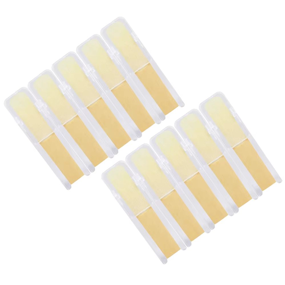10Pcs Saxophone Reeds Strength - Saxophone Reed Pack ulasan dan harga