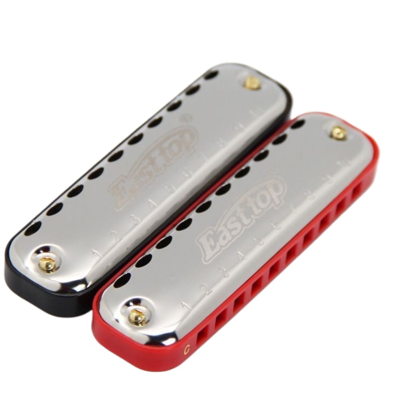 10-Hole Blues Harmonica Key C  - Harmonica 10 Hole ulasan dan harga