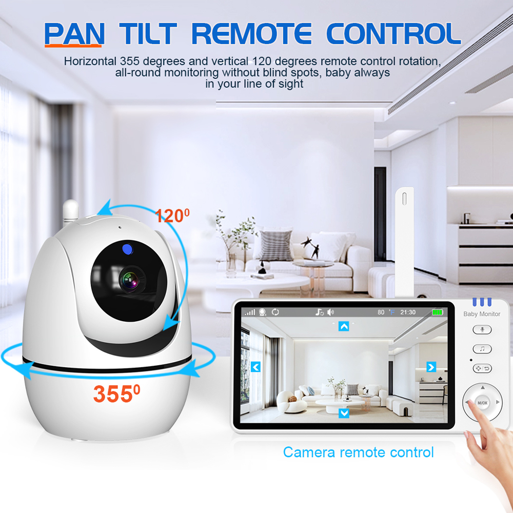 Video Baby Monitor with Cam an - Zoom Audio Music ulasan dan harga