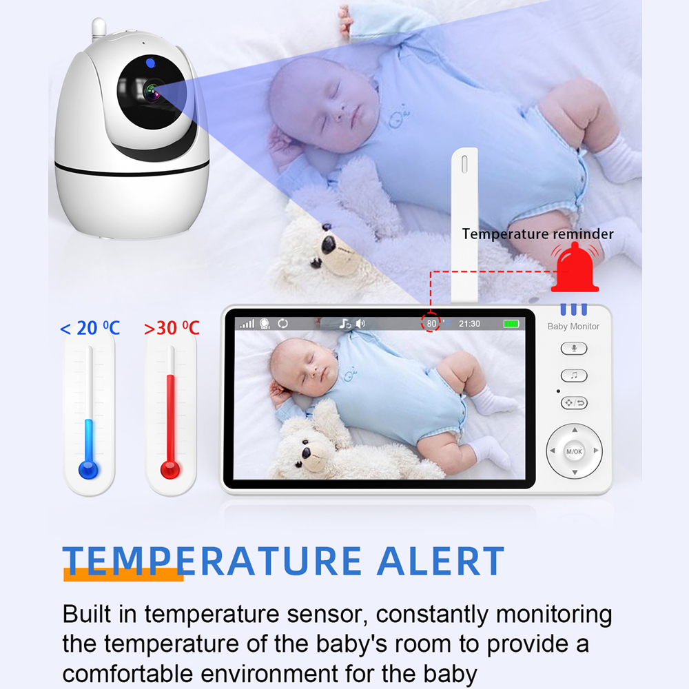 Video Baby Monitor with Cam an - Zoom Audio Music ulasan dan harga