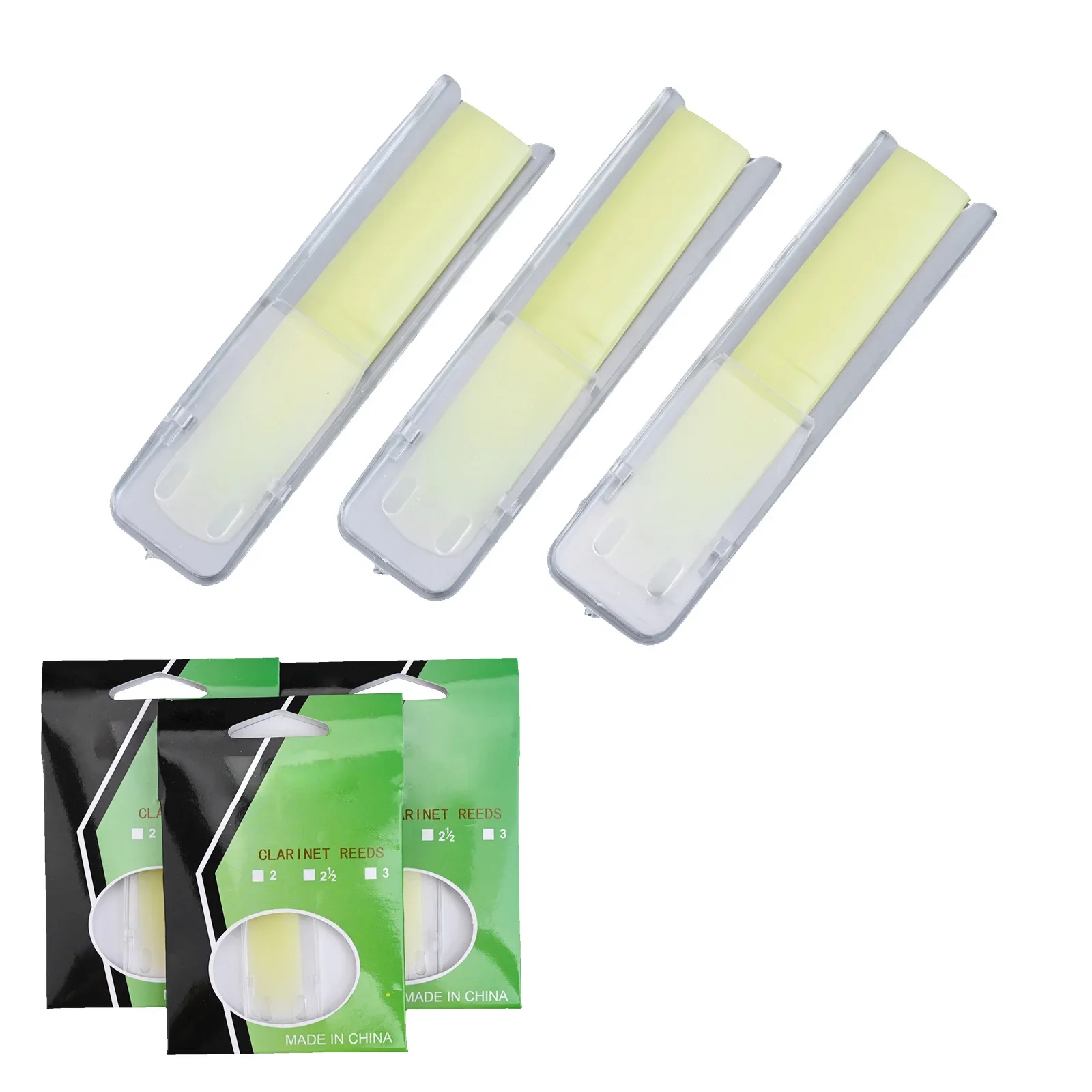 3-pack Clarinet Reeds Resin Re - Saxophone Reed Pack ulasan dan harga