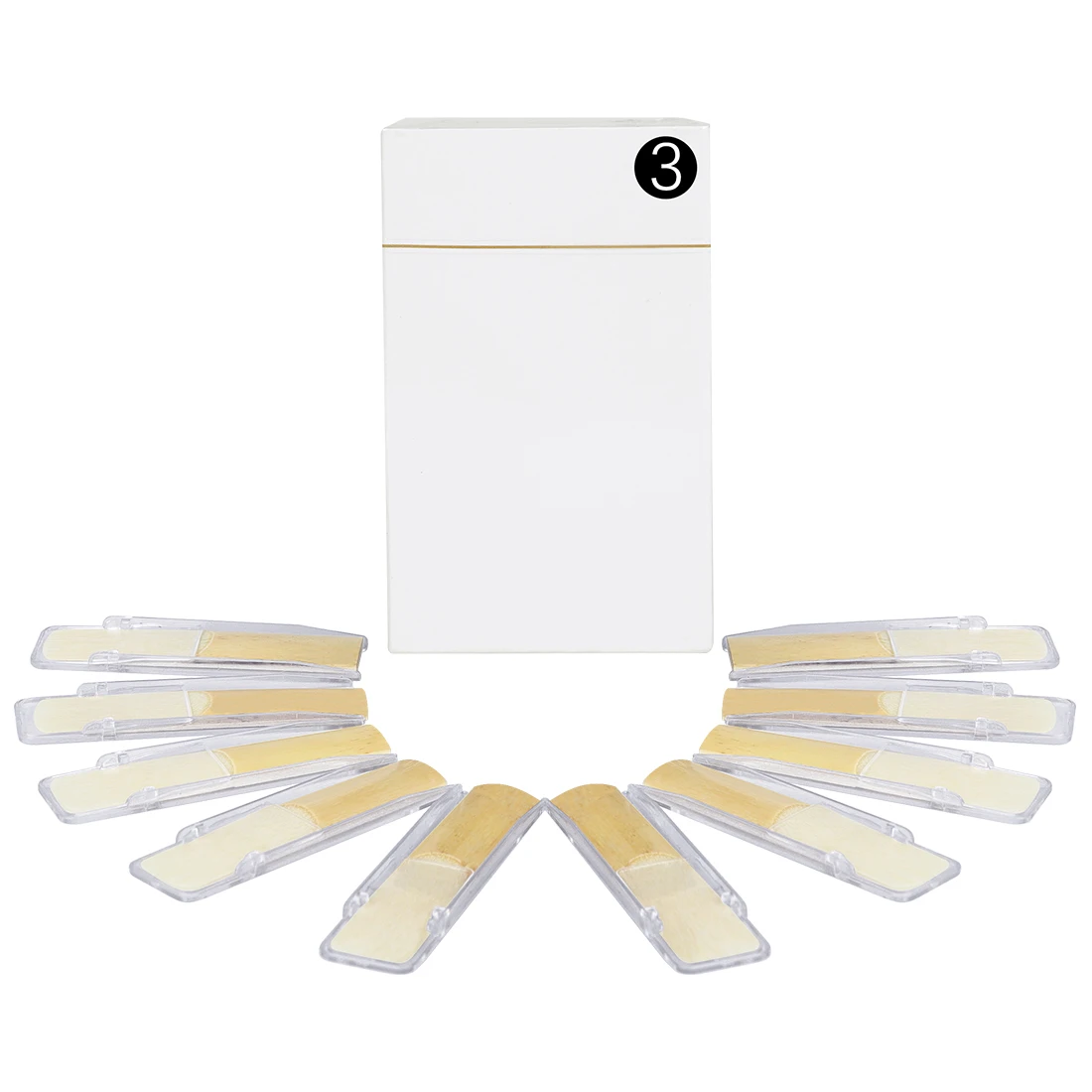 10 Pcs Eb Soprano Saxophone Re - Saxophone Reed Pack ulasan dan harga