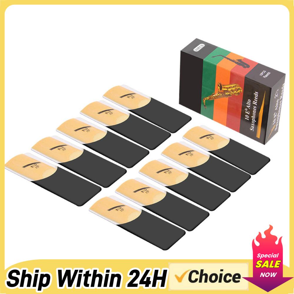 10 Pack Eb Alto Sax Reeds Saxo - Saxophone Reed Pack ulasan dan harga