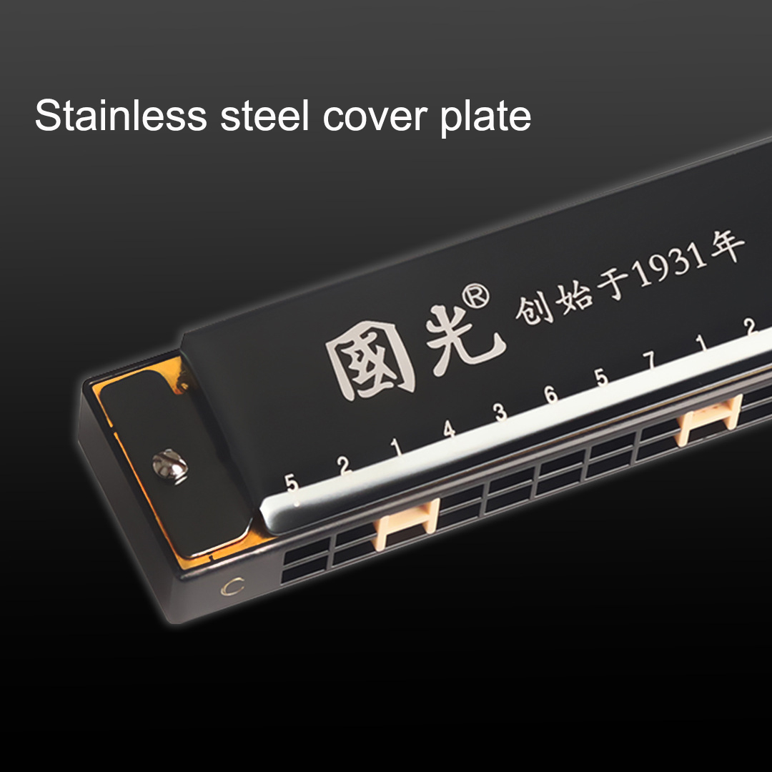 Guoguang Tremolo Harmonica 24  - Harmonica 10 Hole ulasan dan harga