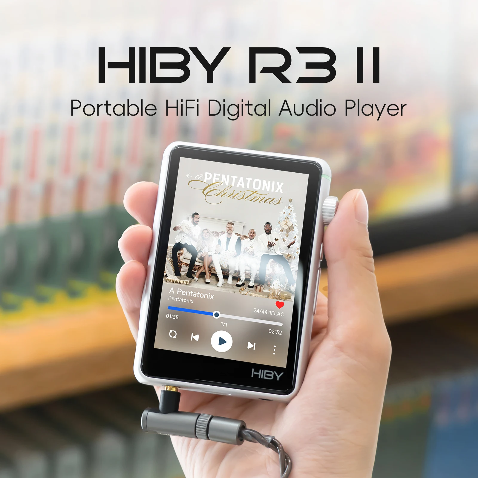 Hiby Music Player Bluetooth R3 - Audio Music Gen ulasan dan harga