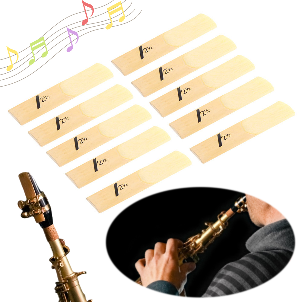 10 Pack Eb Alto Sax Reeds Alto - Saxophone Reed Pack ulasan dan harga