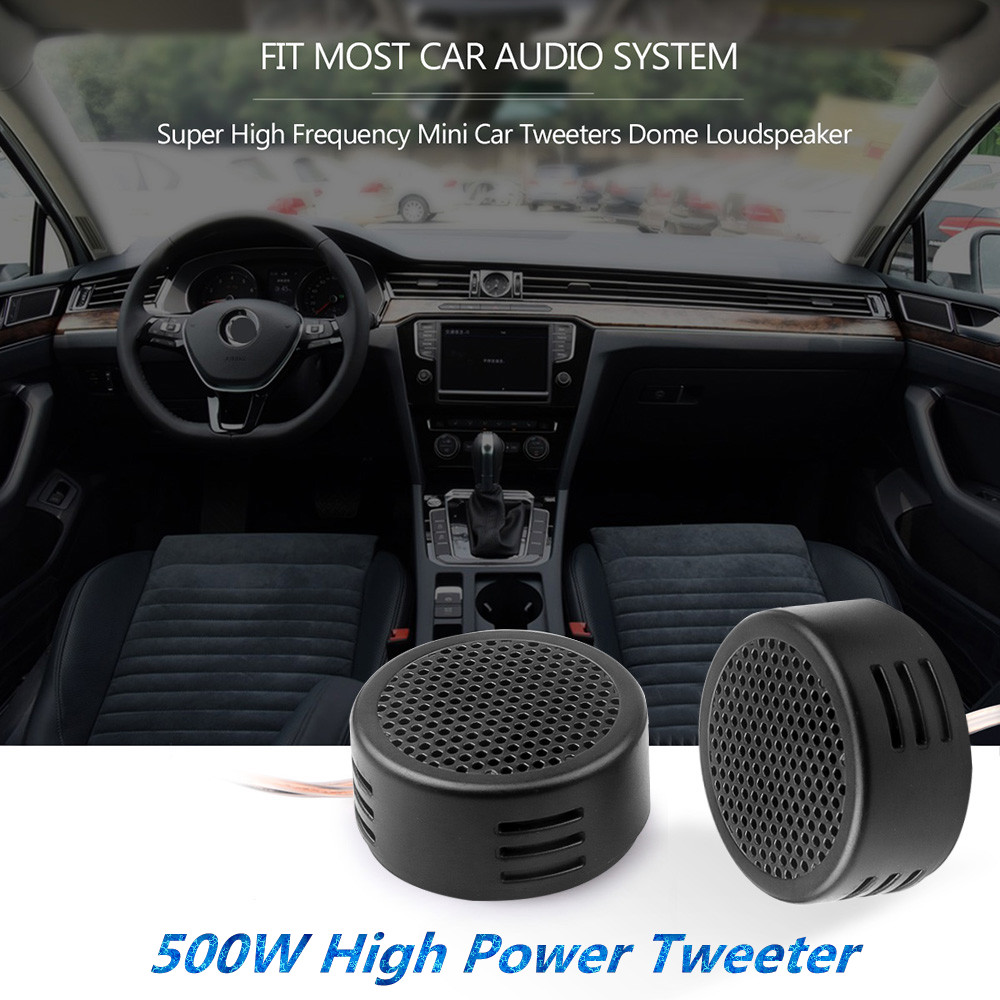 2PCS 500W Tweeter Speakers Car - Audio X Music ulasan dan harga