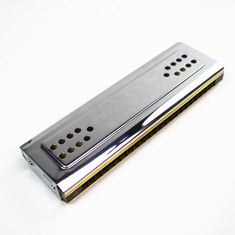 Both Sides Swan Harmonica Trem - Harmonica 10 Hole ulasan dan harga
