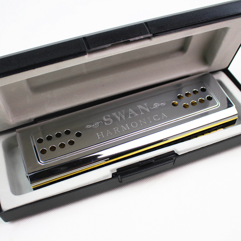 Both Sides Swan Harmonica Trem - Harmonica 10 Hole ulasan dan harga