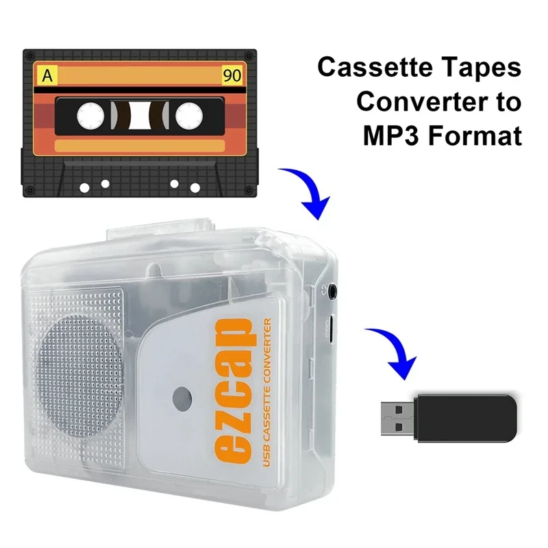 Ezcap 249 USB Cassette Player  - Audio Music File ulasan dan harga