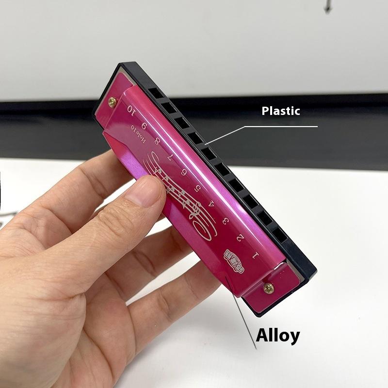 C Tone Harmonica for Beginners - Harmonica 10 Hole ulasan dan harga