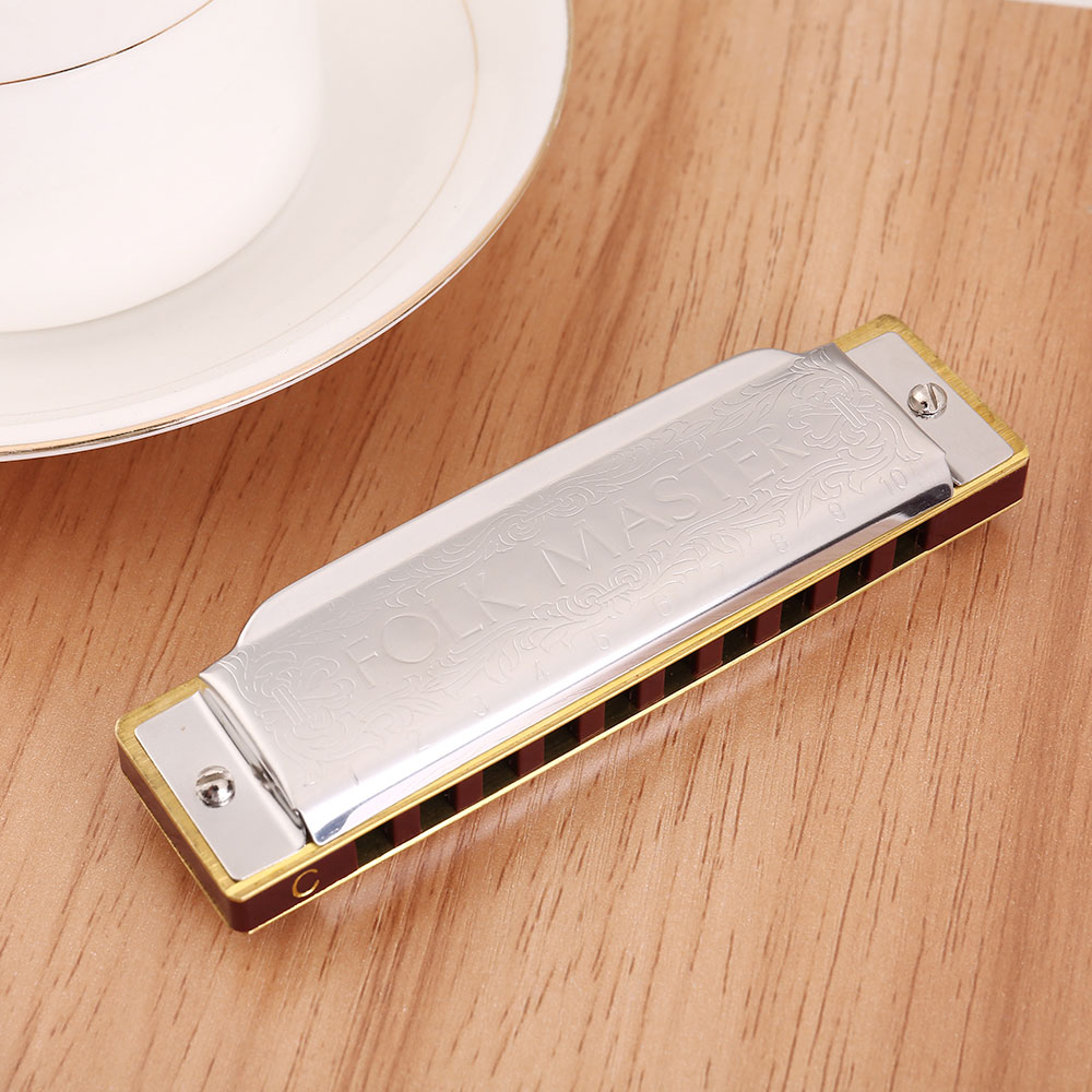 Harmonica Folk Master 1072 Sta - Harmonica 10 Hole ulasan dan harga